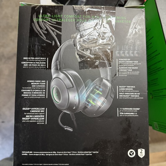 Wired Kraken V3 X Wired USB Gaming‎ Headset - Picture 1 of 3